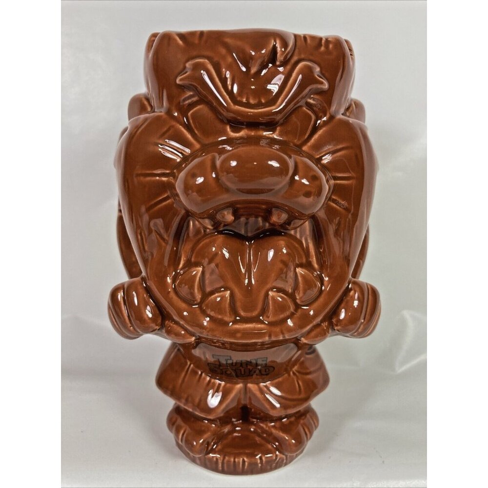 Space Jam Tune Squad Brown Tazmanian Devil Geeki Tiki Mug 2001 24 Oz